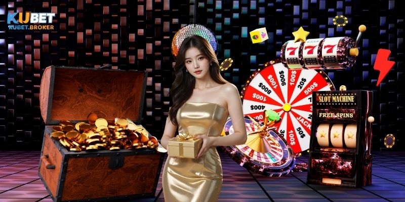 Hình thức cá cược Slot game ấn tượng trong KUBET